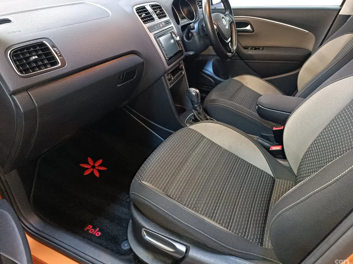 Volkswagen Polo Hatchback, Petrol, 2016, Orange