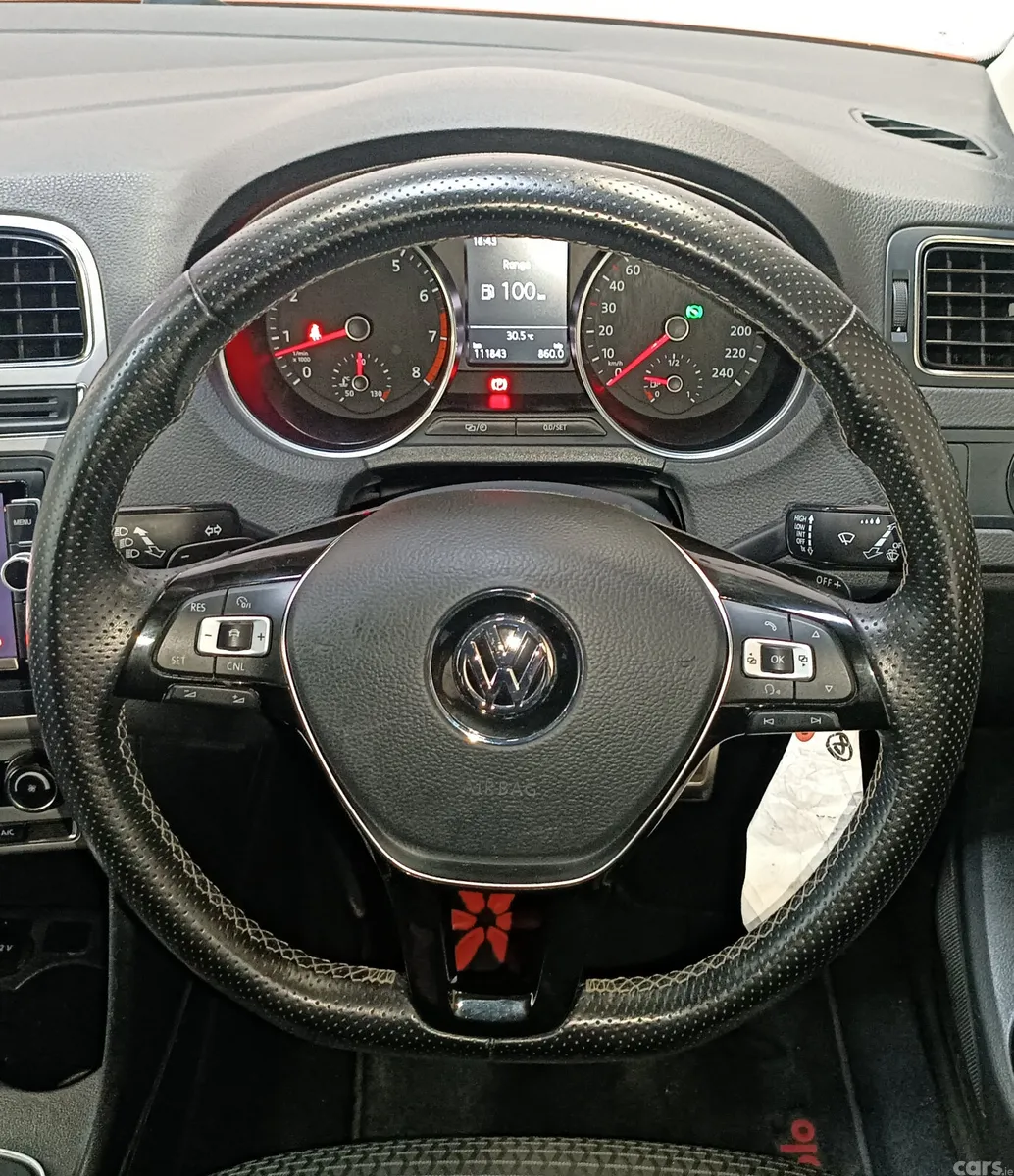 Volkswagen Polo Hatchback, Petrol, 2016, Orange