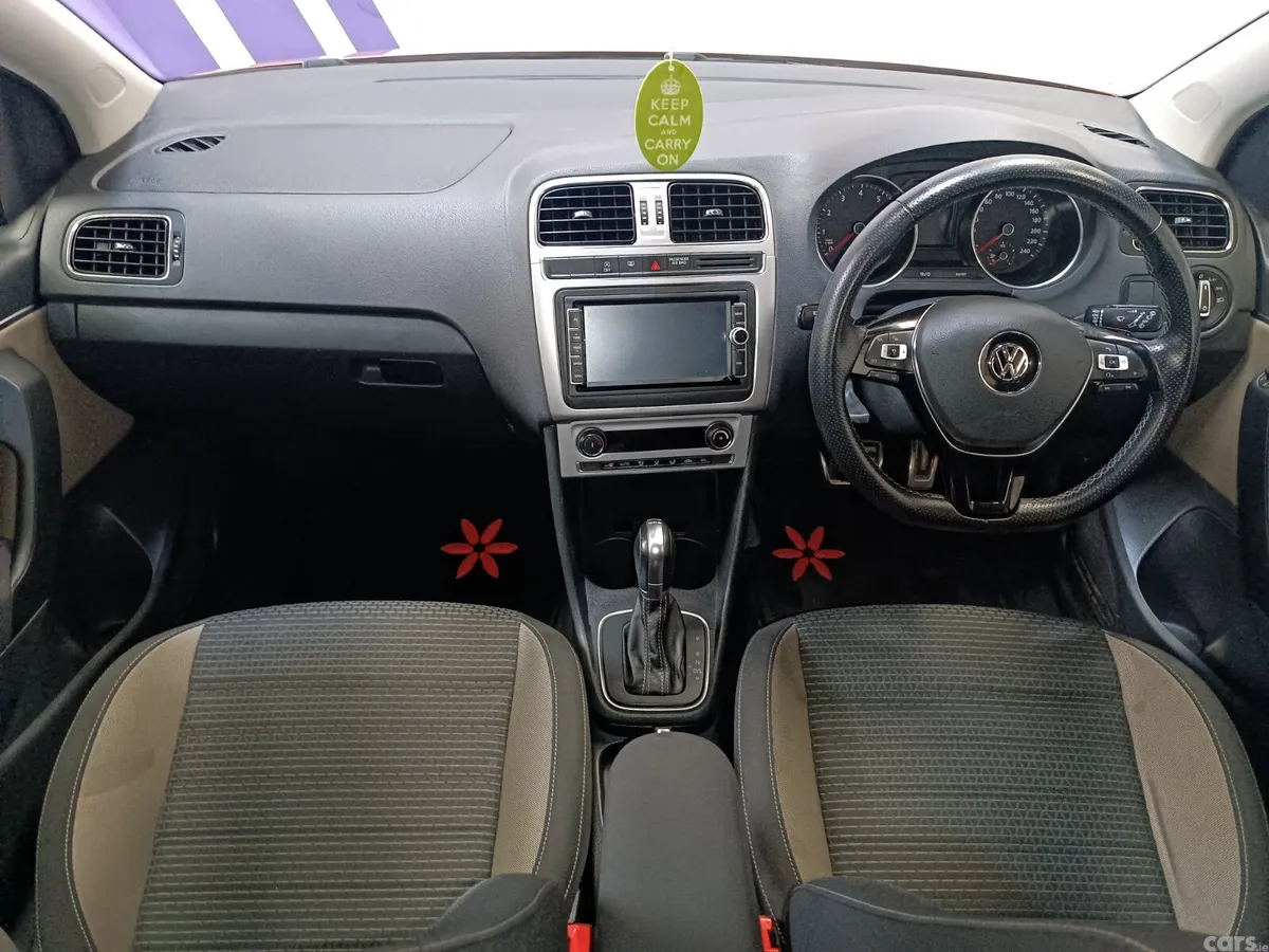 Volkswagen Polo Hatchback, Petrol, 2016, Orange