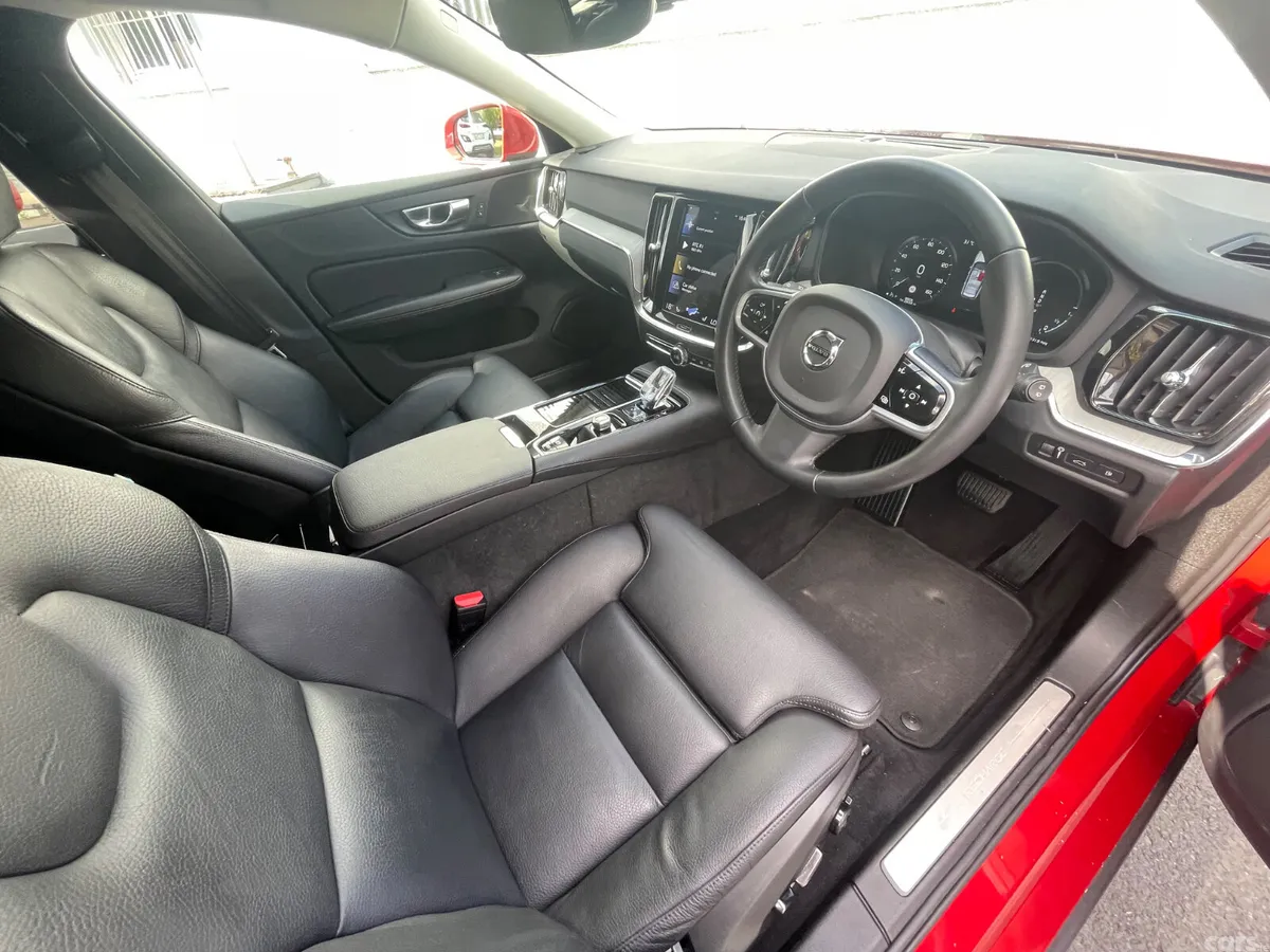 Volvo V60 Estate, Petrol Hybrid, 2021, Red