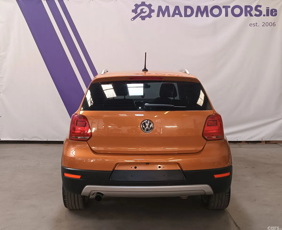 Volkswagen Polo Hatchback, Petrol, 2016, Orange