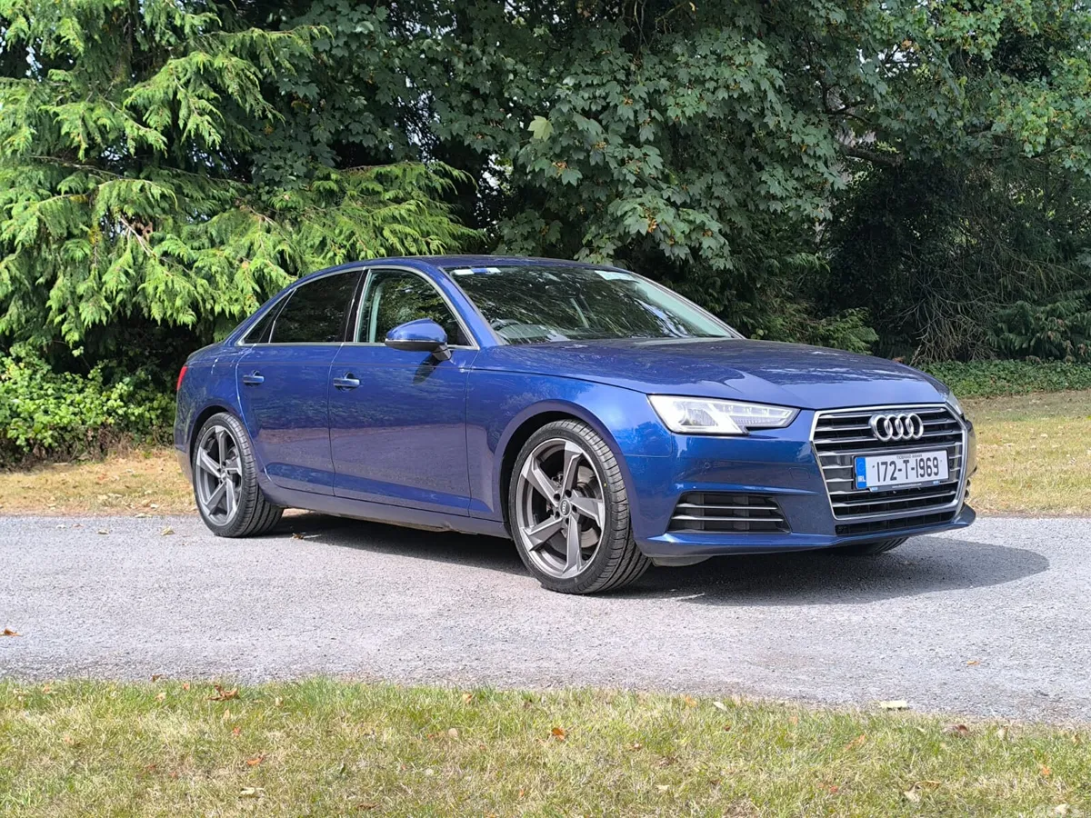 Audi A4 Saloon, Diesel, 2017, Blue