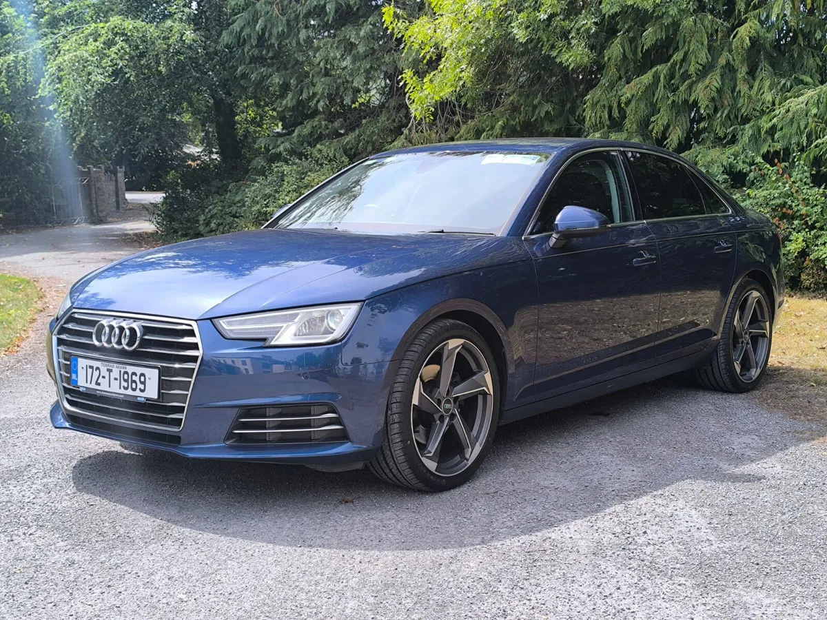 Audi A4 Saloon, Diesel, 2017, Blue