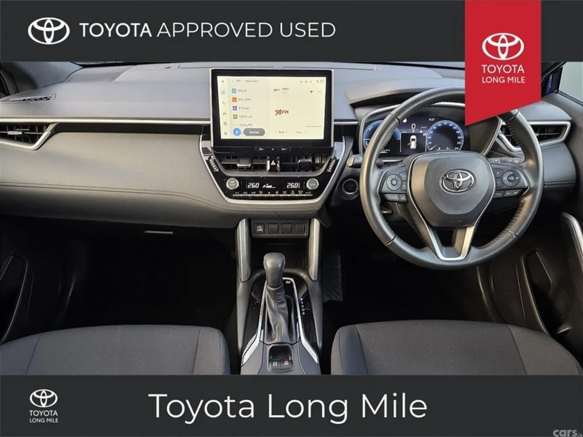 Toyota Corolla Cross SUV, Petrol Hybrid, 2024, Black