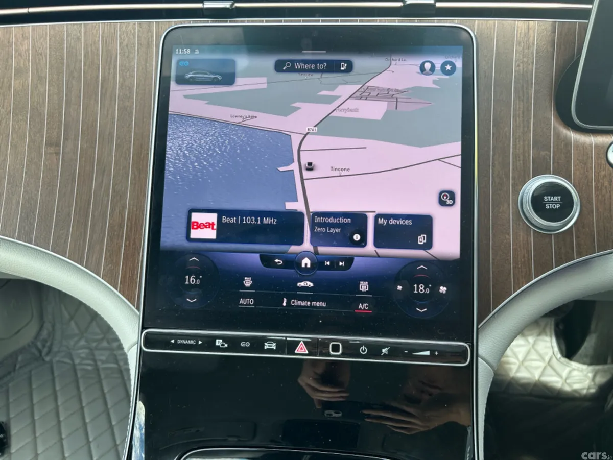 Mercedes-Benz EQE Saloon, Electric, 2023, White
