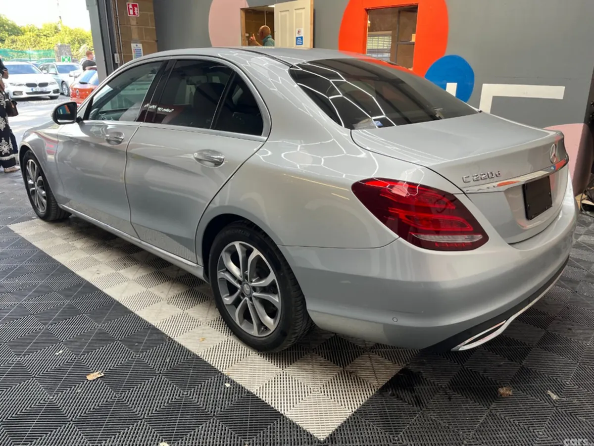 Mercedes-Benz C-Class Saloon, Petrol, 2016, Silver