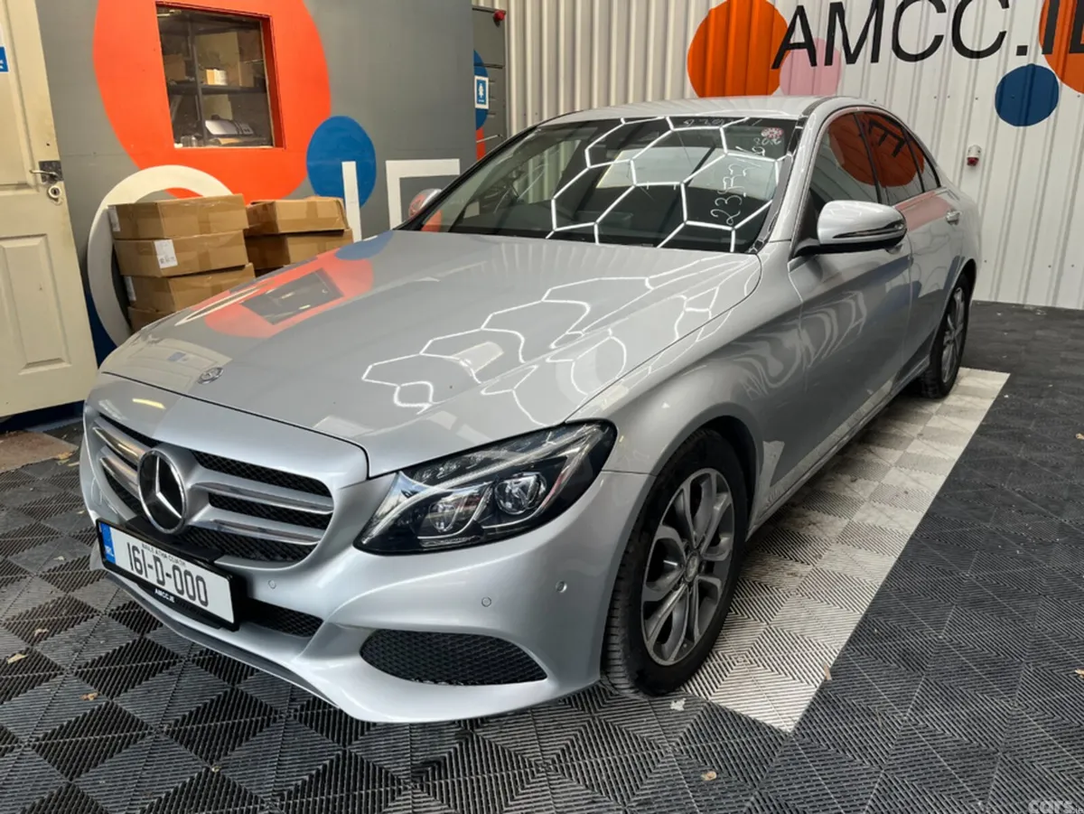 Mercedes-Benz C-Class Saloon, Petrol, 2016, Silver