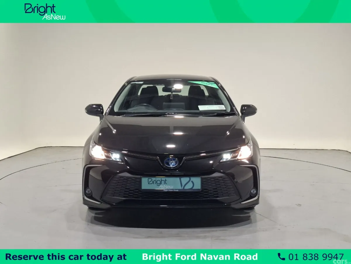 Toyota Corolla Saloon, Petrol Hybrid, 2023, Black