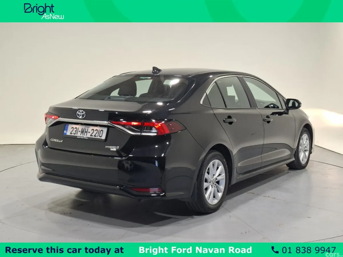 Toyota Corolla Saloon, Petrol Hybrid, 2023, Black