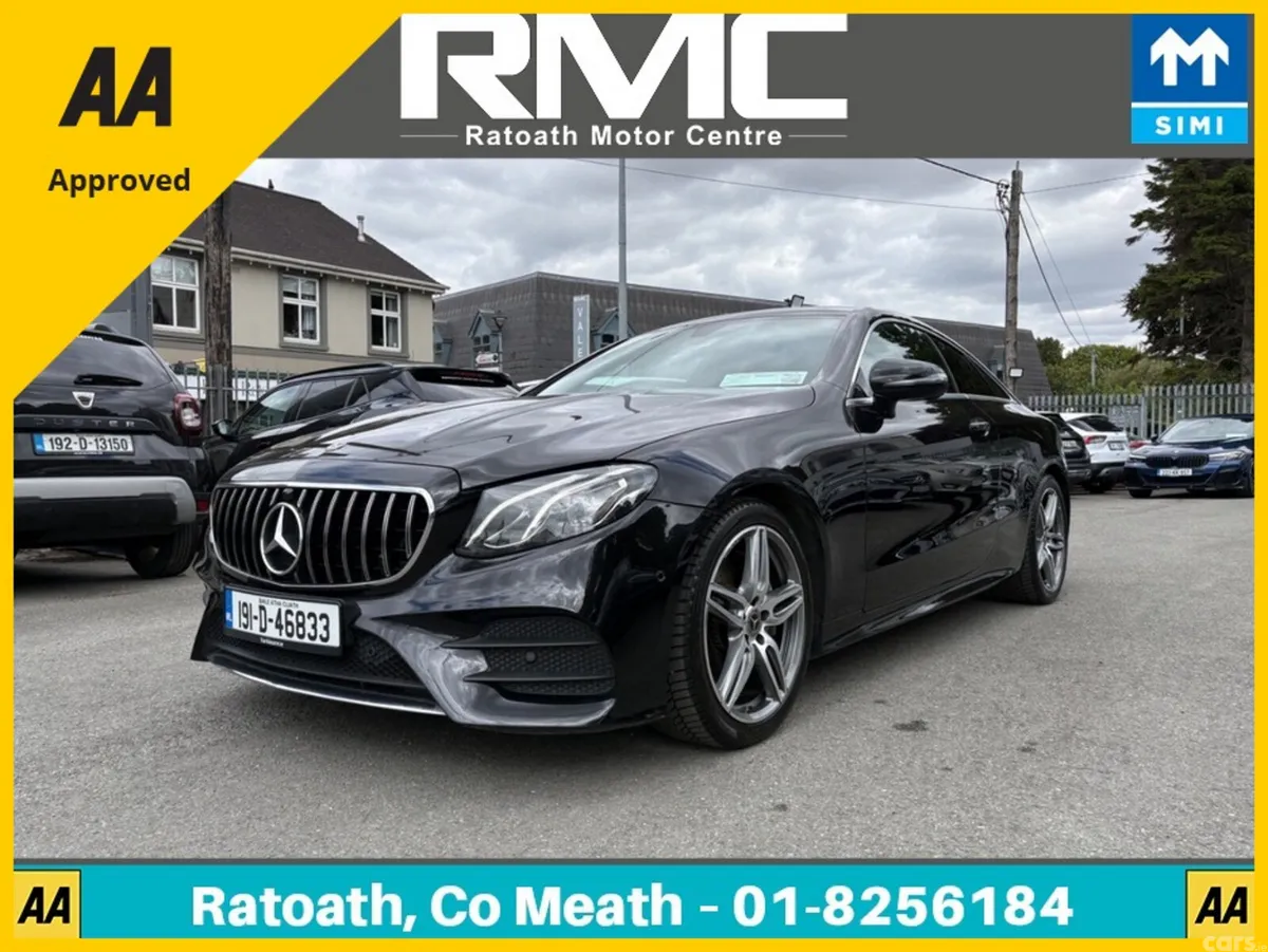 Mercedes-Benz E-Class Coupe, Diesel, 2019, Black