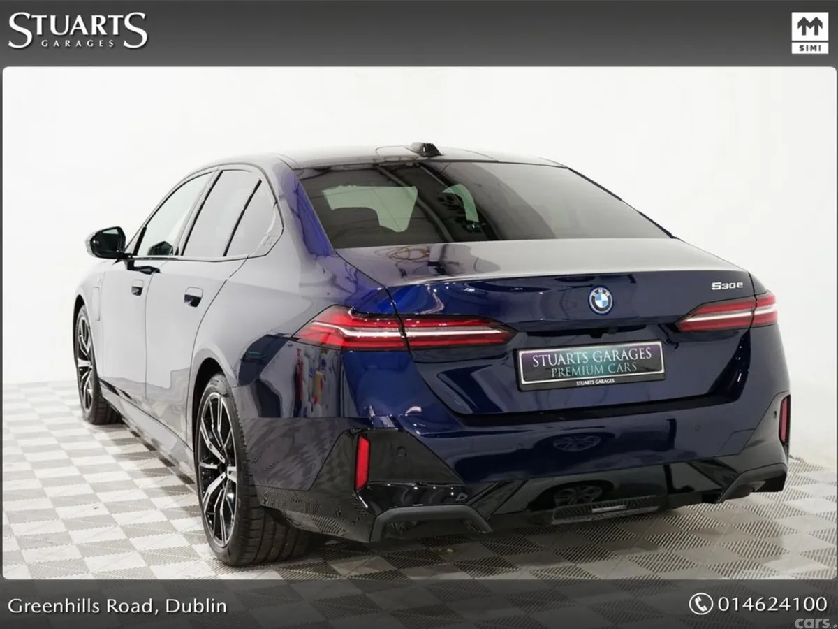 BMW 5-Series Saloon, Petrol Plug-in Hybrid, 2026, Blue