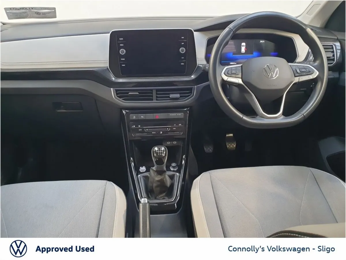 Volkswagen T-Cross SUV, Petrol, 2024, Silver