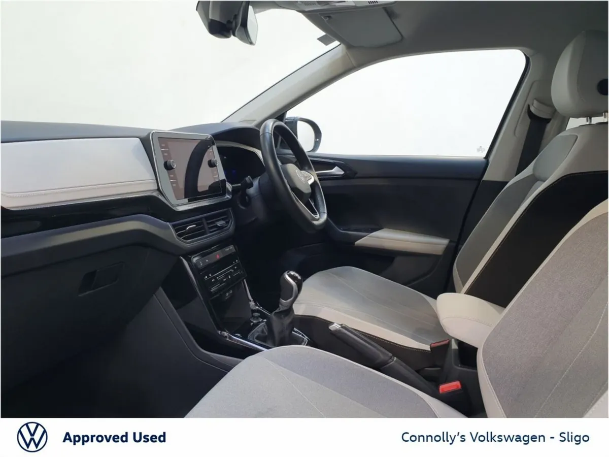 Volkswagen T-Cross SUV, Petrol, 2024, Silver