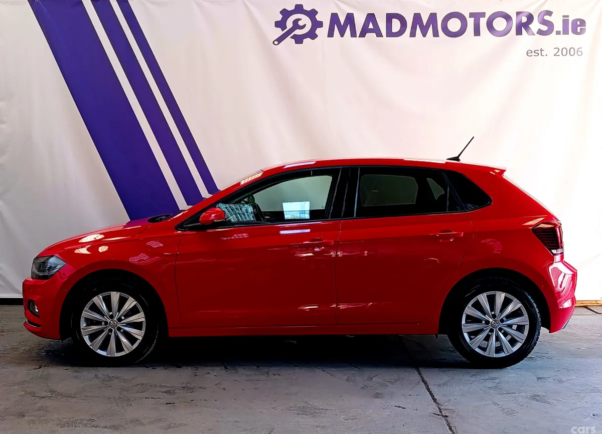 Volkswagen Polo Hatchback, Petrol, 2019, Red