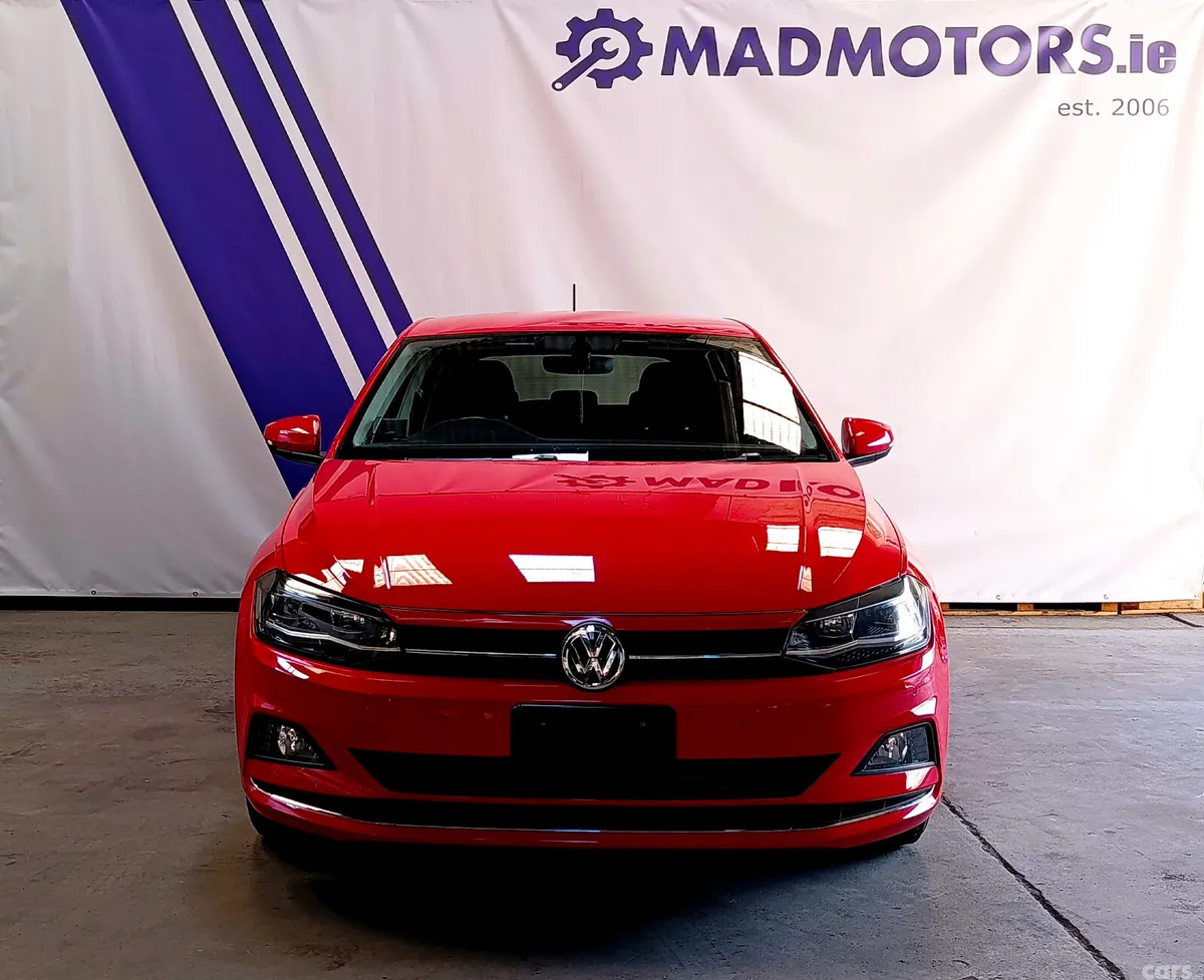 Volkswagen Polo Hatchback, Petrol, 2019, Red