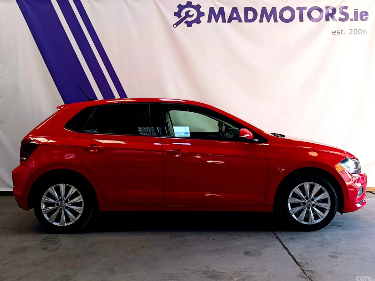 Volkswagen Polo Hatchback, Petrol, 2019, Red