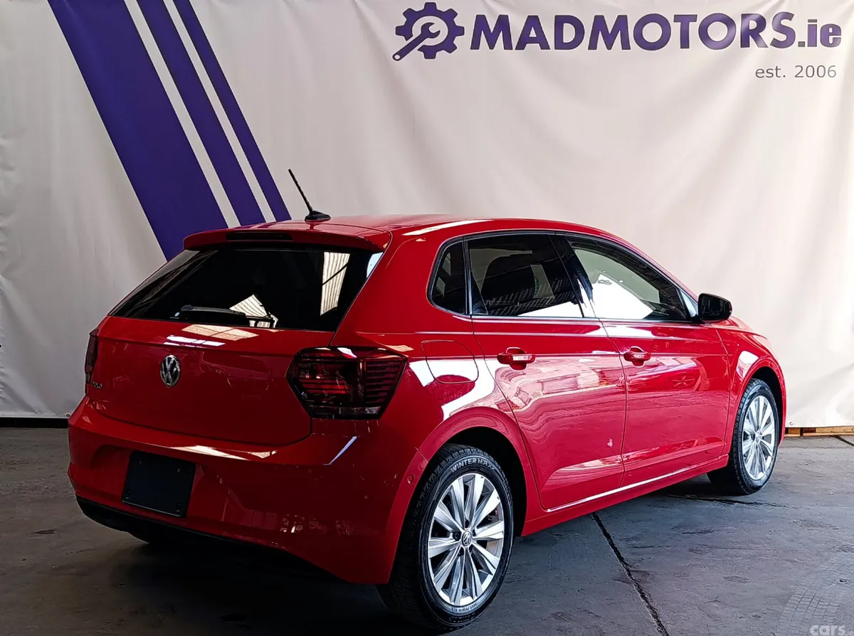 Volkswagen Polo Hatchback, Petrol, 2019, Red