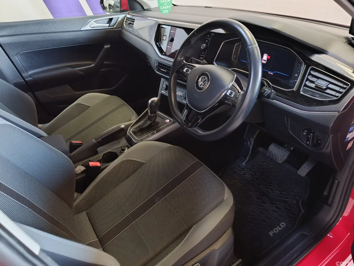 Volkswagen Polo Hatchback, Petrol, 2019, Red