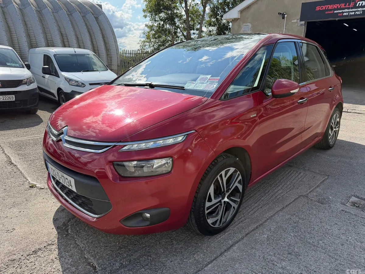 Citroen C4 Picasso MPV, Diesel, 2013, Red
