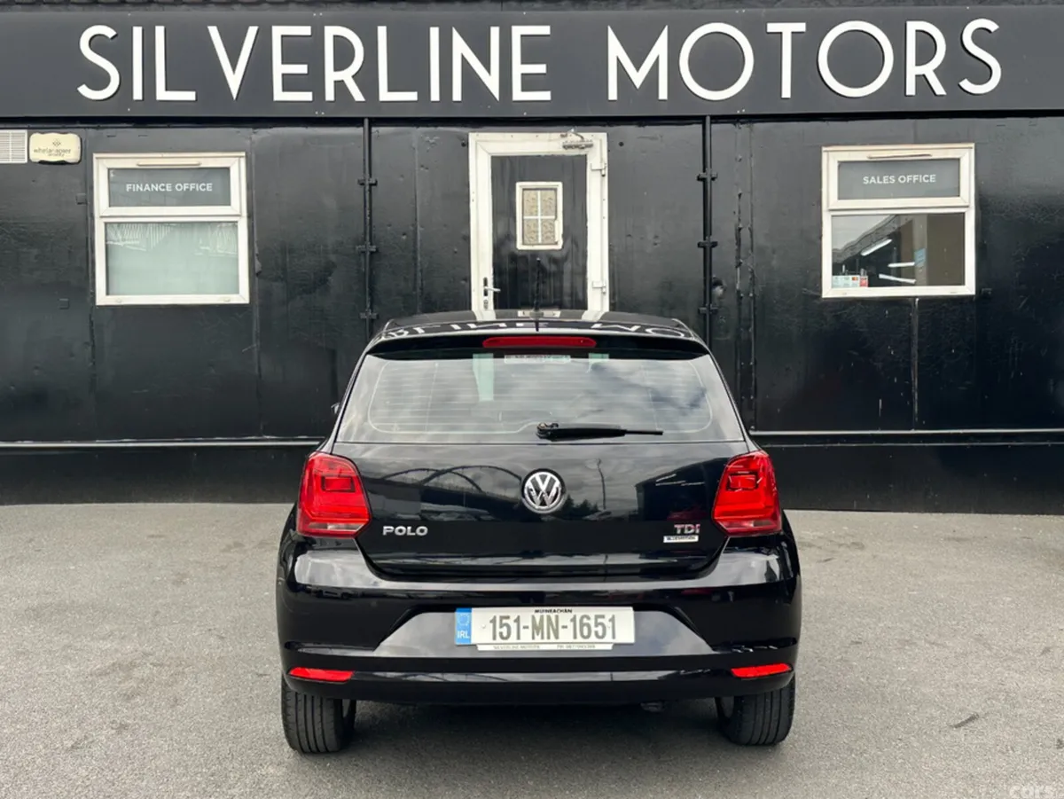 Volkswagen Polo Hatchback, Diesel, 2015, Black