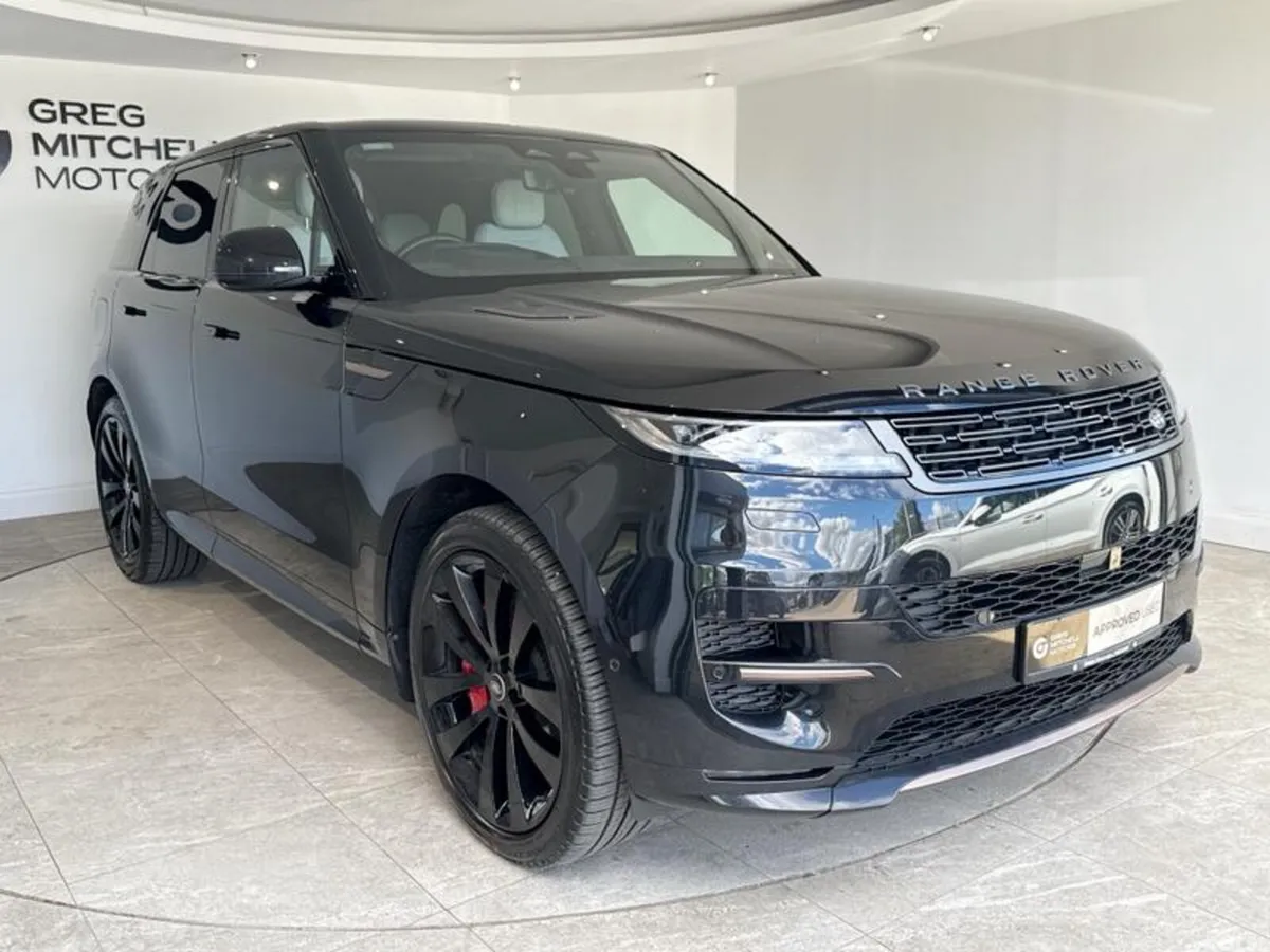 Land Rover Range Rover Sport SUV, Petrol Hybrid, 2023, Black