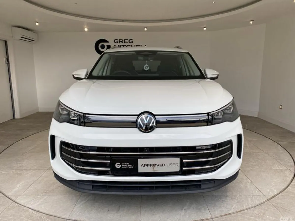 Volkswagen Tiguan SUV, Petrol Hybrid, 2024, White