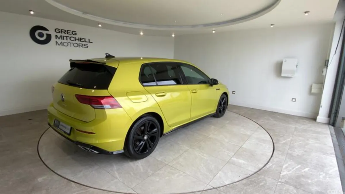 Volkswagen Golf Hatchback, Petrol Hybrid, 2021, Yellow