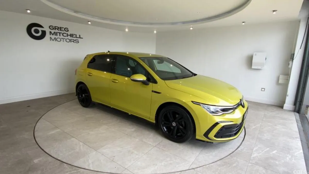 Volkswagen Golf Hatchback, Petrol Hybrid, 2021, Yellow