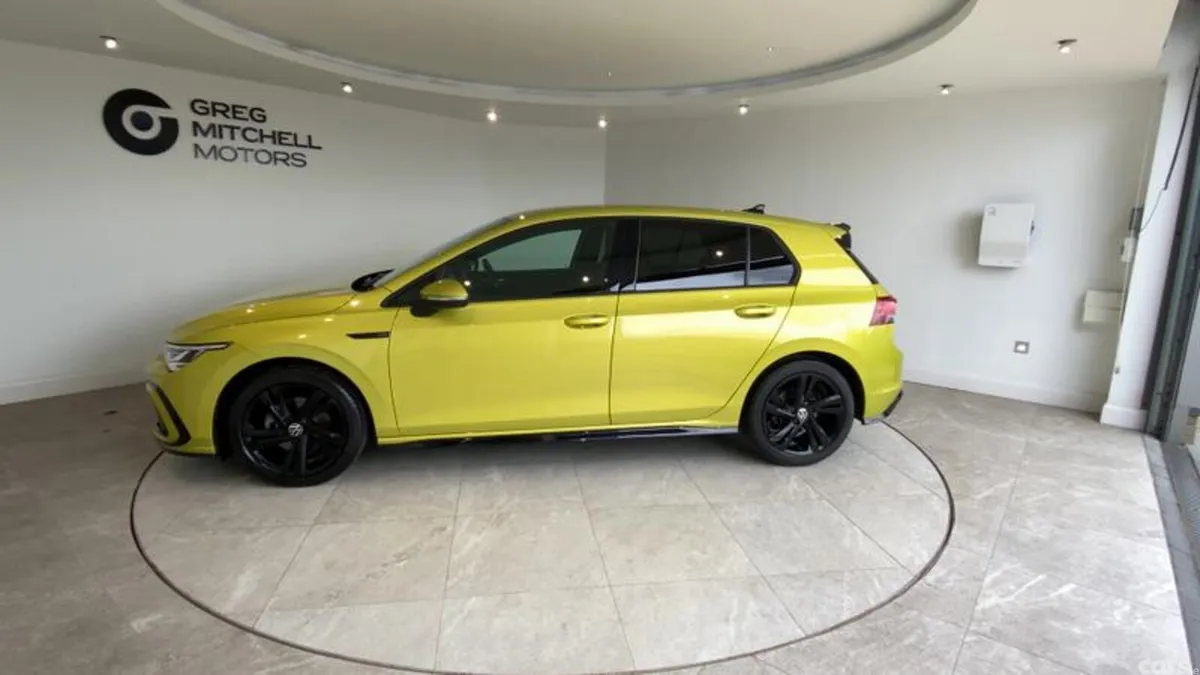 Volkswagen Golf Hatchback, Petrol Hybrid, 2021, Yellow