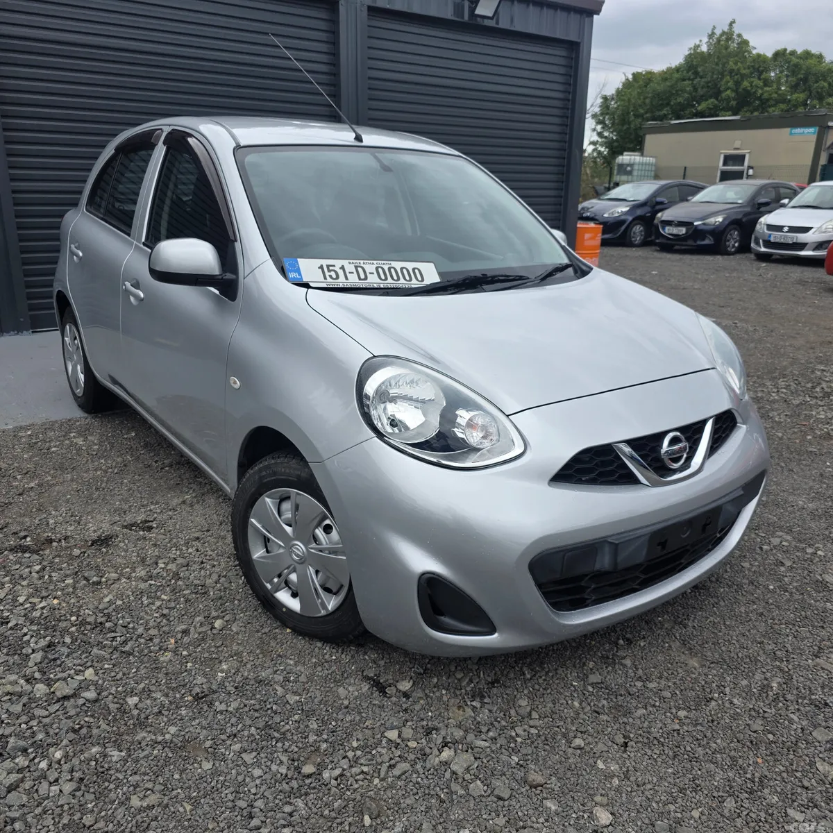 Nissan March Hatchback, Petrol, 2015, Silver