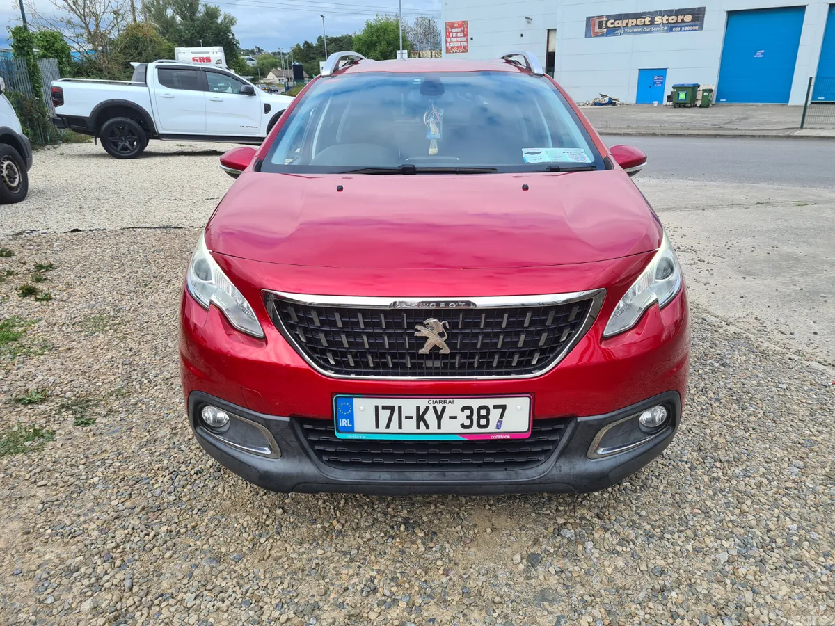 Peugeot 2008 Estate, Diesel, 2017, Red