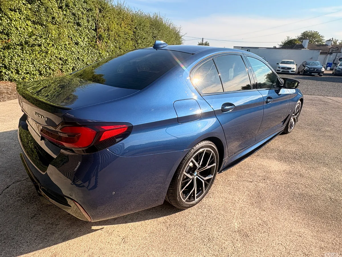 BMW 5-Series Saloon, Diesel, 2021, Blue