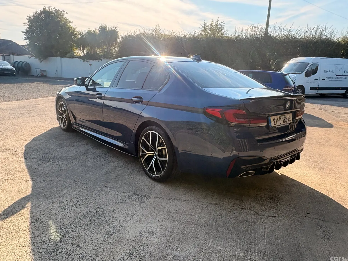 BMW 5-Series Saloon, Diesel, 2021, Blue