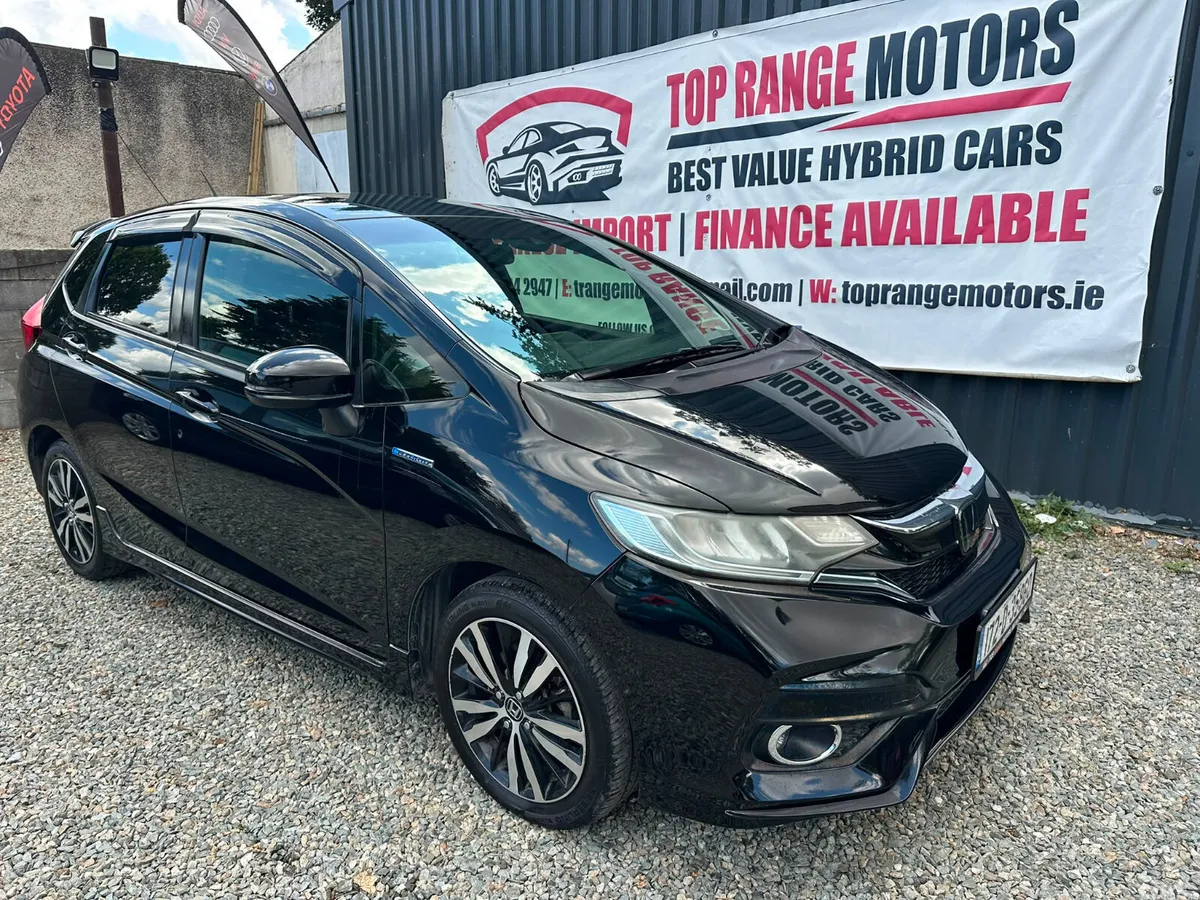 Honda Fit Hatchback, Petrol Hybrid, 2017, Black