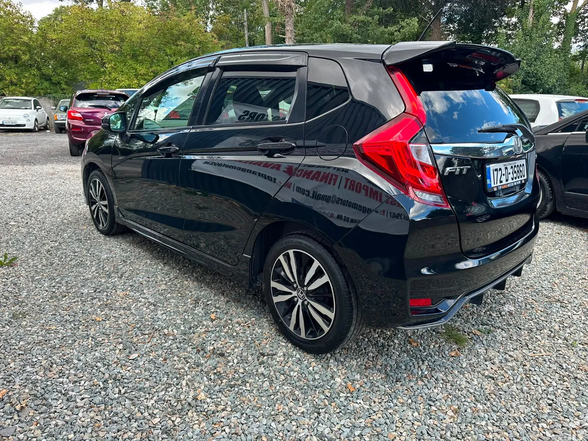 Honda Fit Hatchback, Petrol Hybrid, 2017, Black