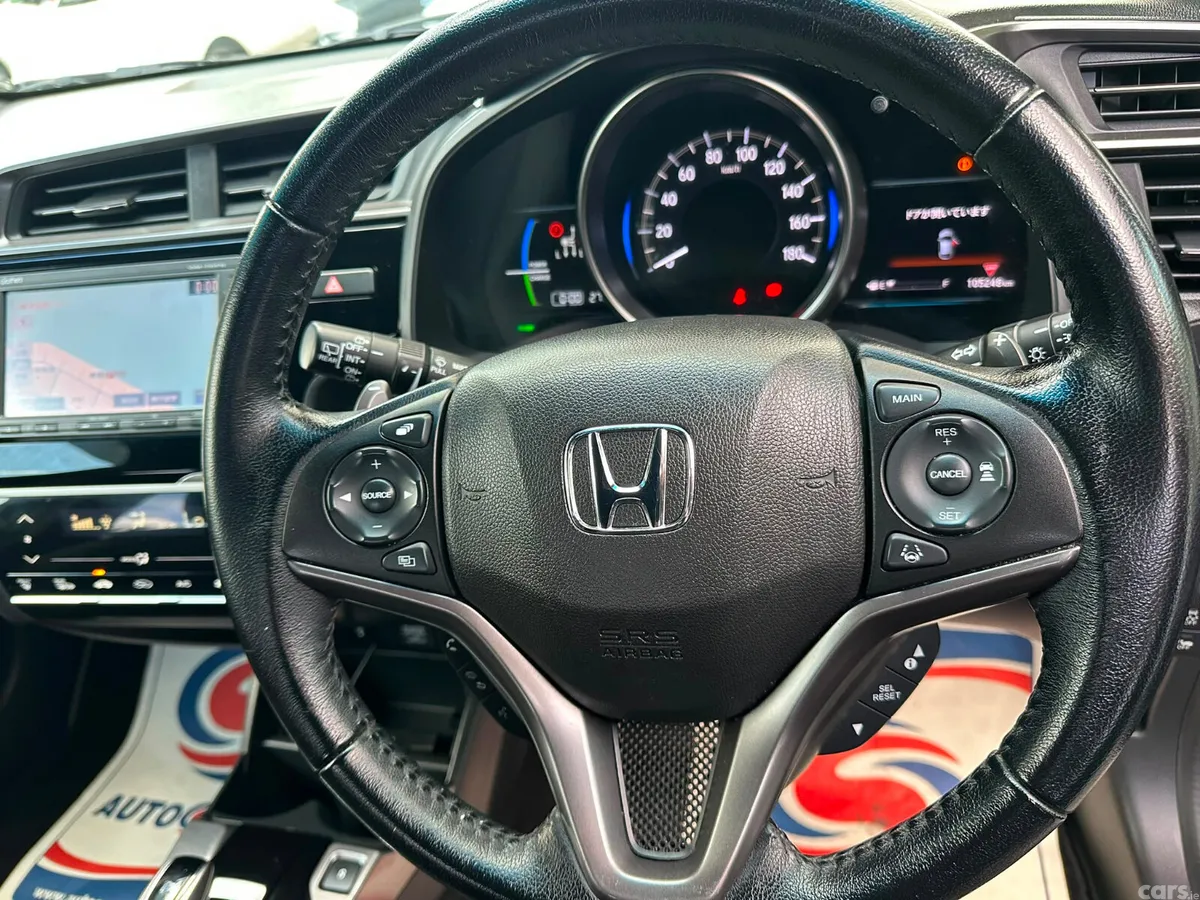 Honda Fit Hatchback, Petrol Hybrid, 2017, Black