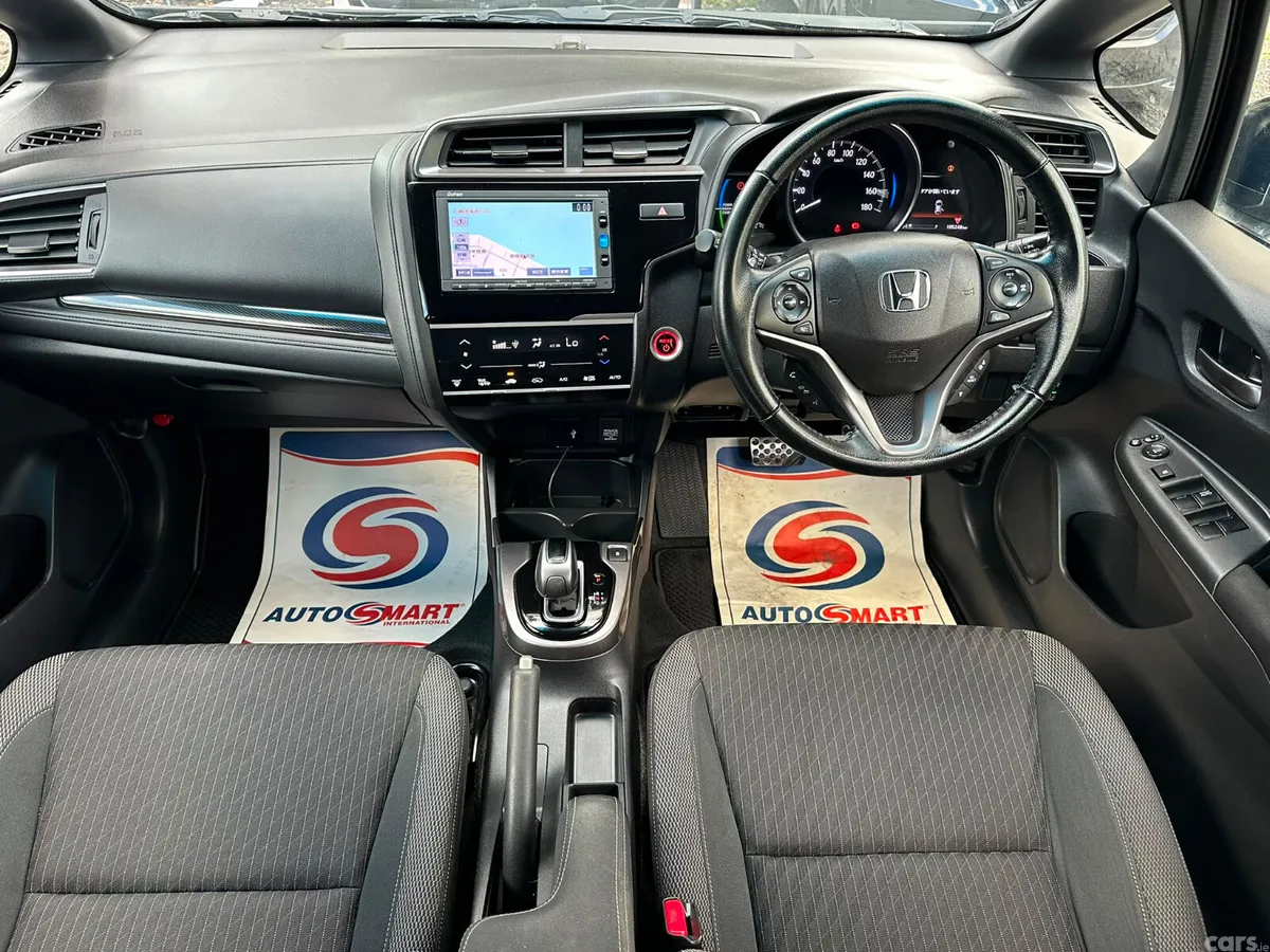 Honda Fit Hatchback, Petrol Hybrid, 2017, Black