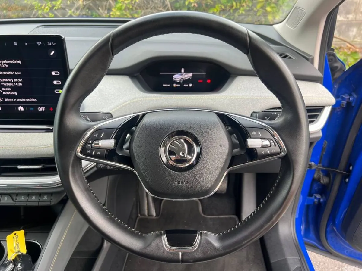 Skoda Enyaq Estate, Electric, 2023, Blue