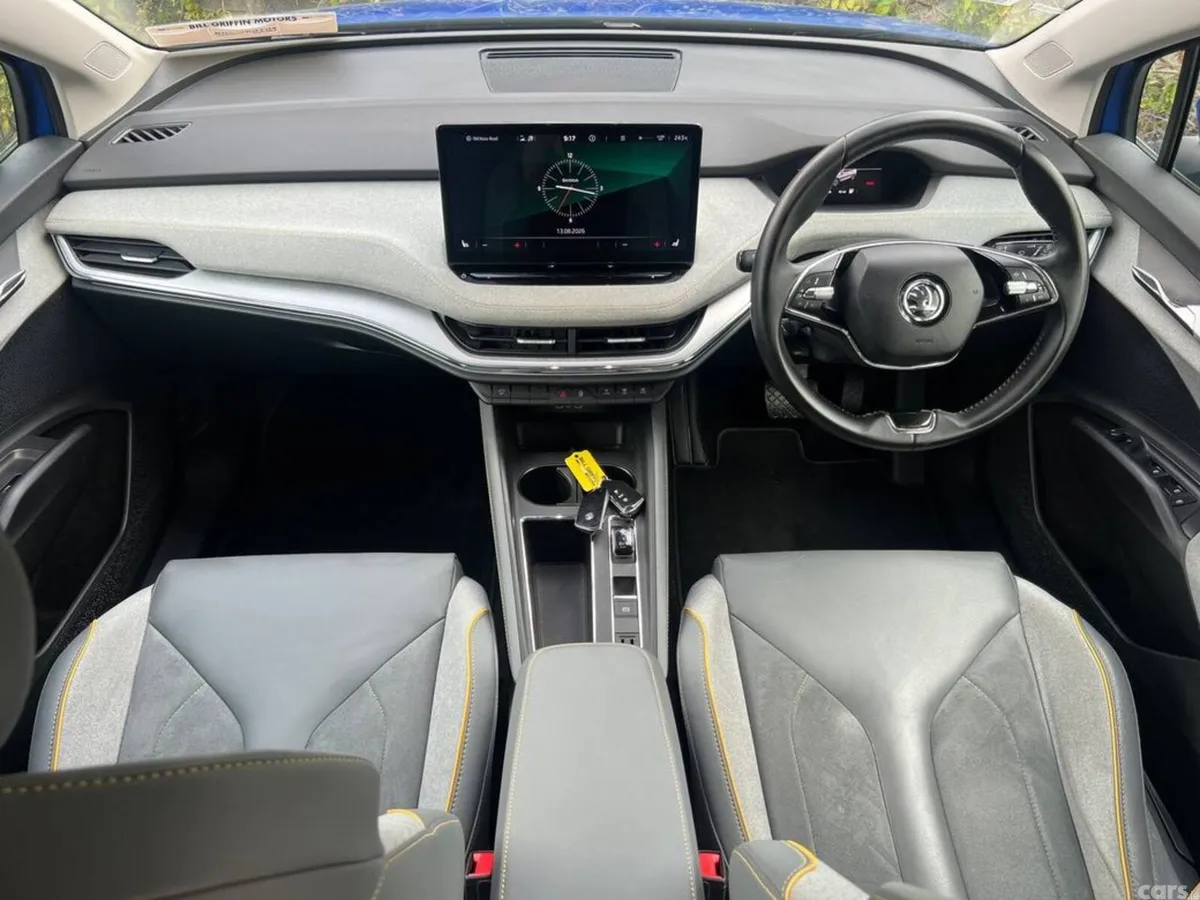 Skoda Enyaq Estate, Electric, 2023, Blue