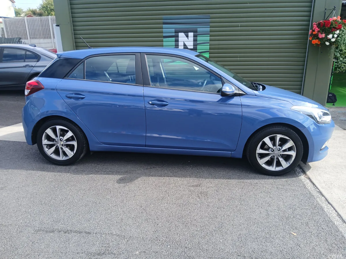 Hyundai i20 Hatchback, Petrol, 2017, Blue