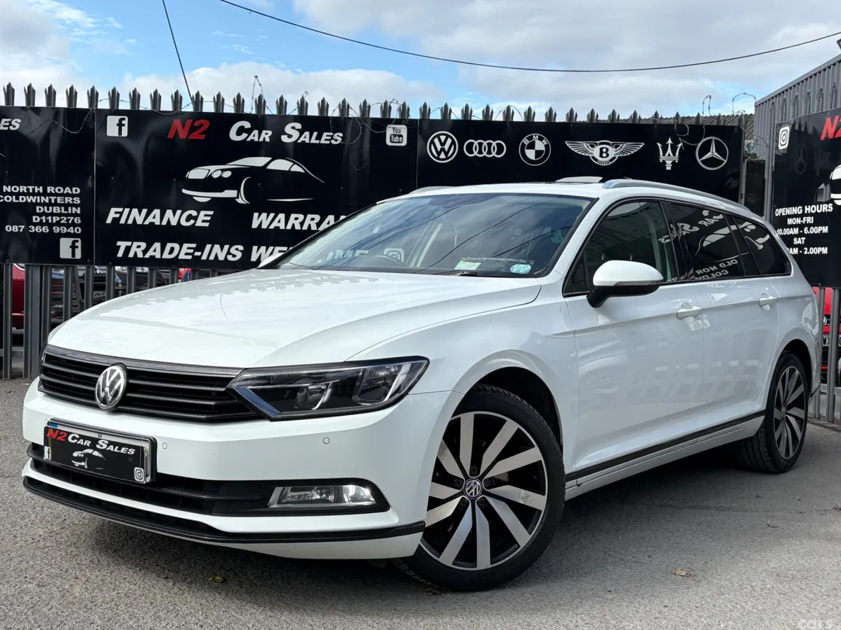 Volkswagen Passat Estate, Diesel, 2017, White