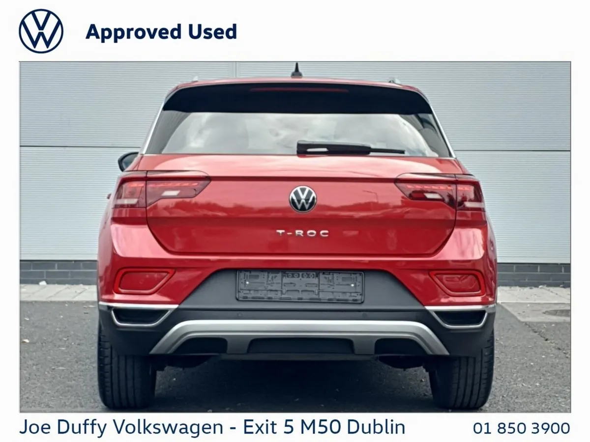 Volkswagen T-Roc SUV, Petrol, 2023, Red