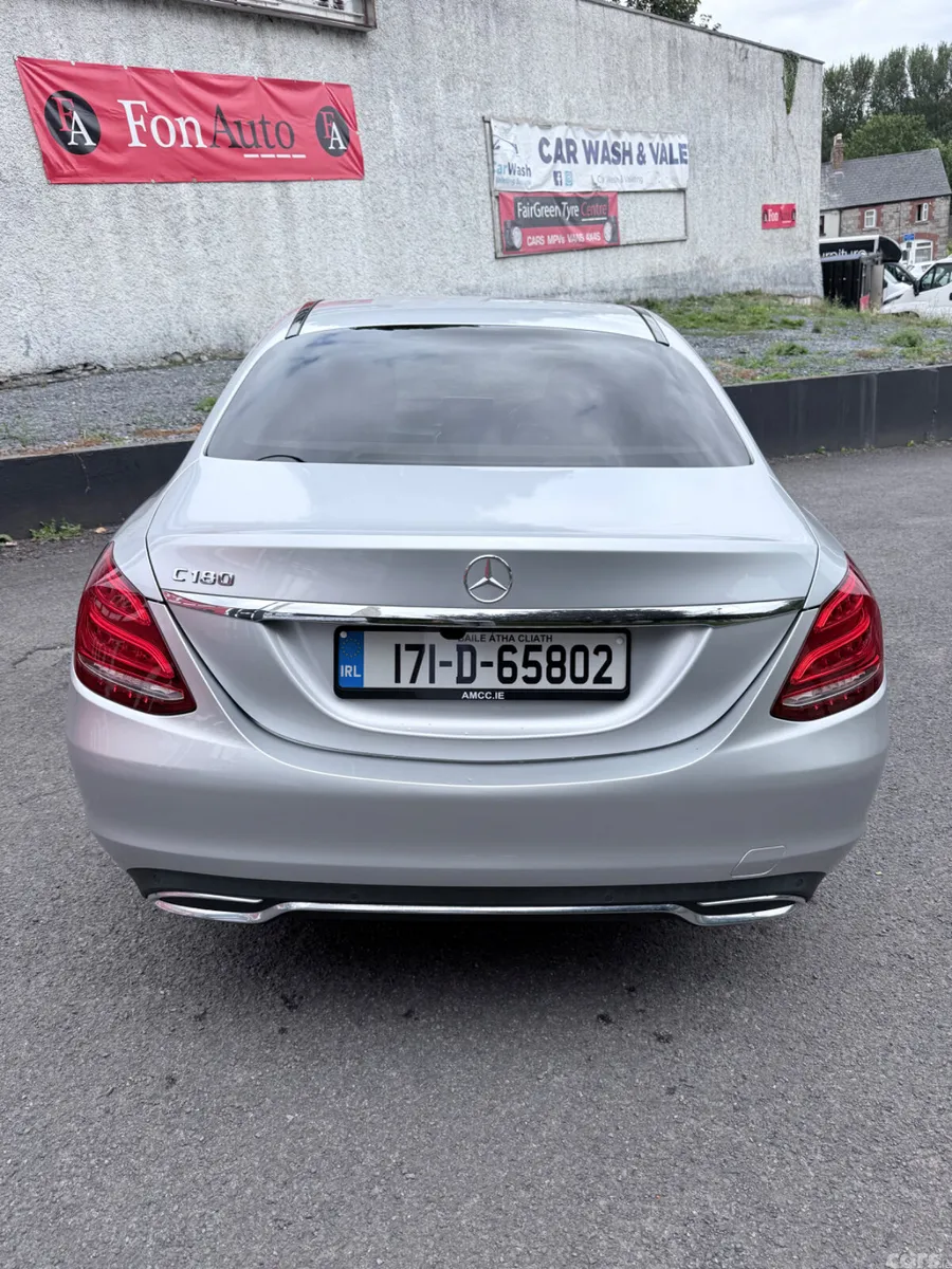 Mercedes-Benz C-Class Saloon, Petrol, 2017, Silver