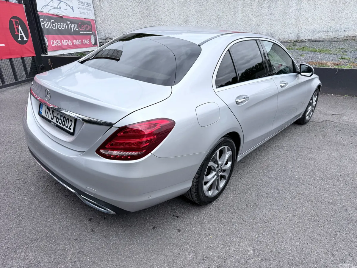Mercedes-Benz C-Class Saloon, Petrol, 2017, Silver