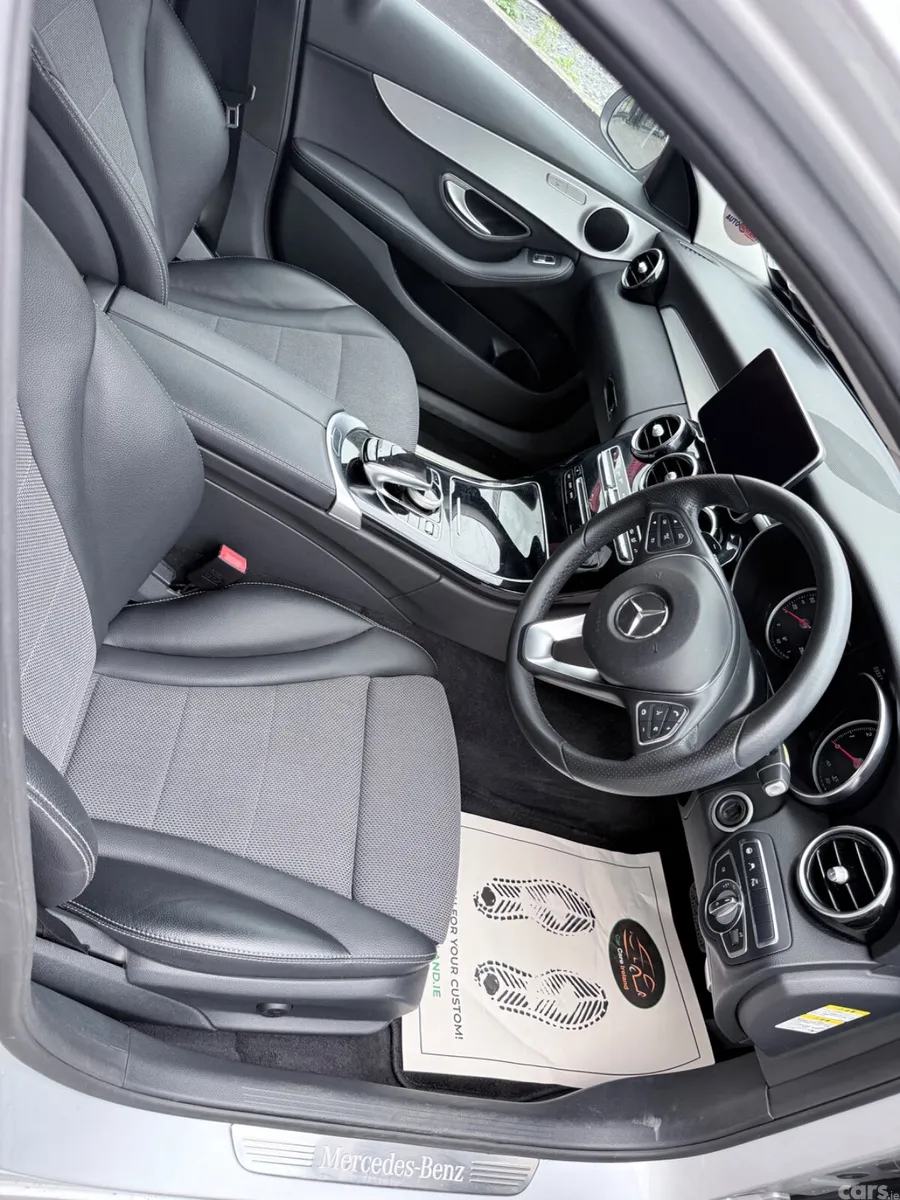 Mercedes-Benz C-Class Saloon, Petrol, 2017, Silver