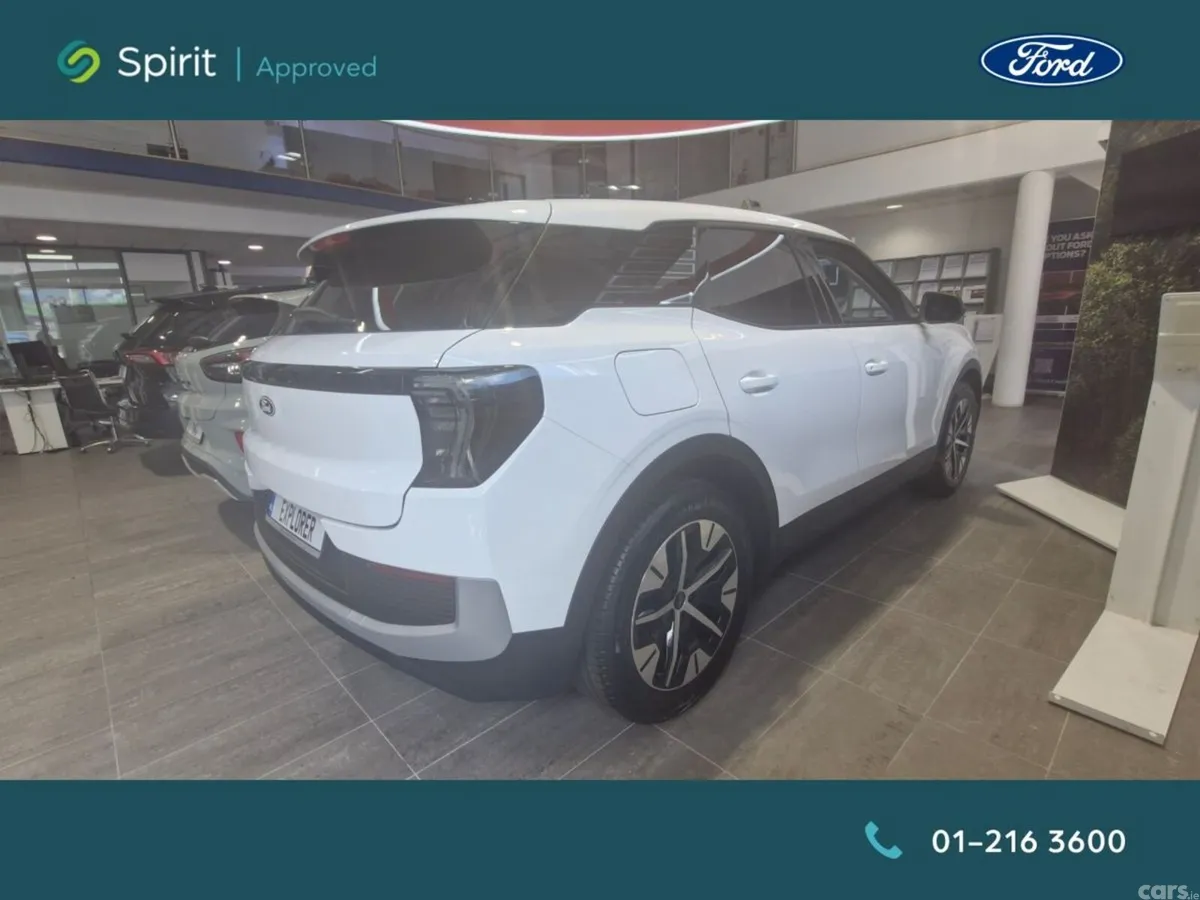 Ford Explorer SUV, Electric, 2027, White