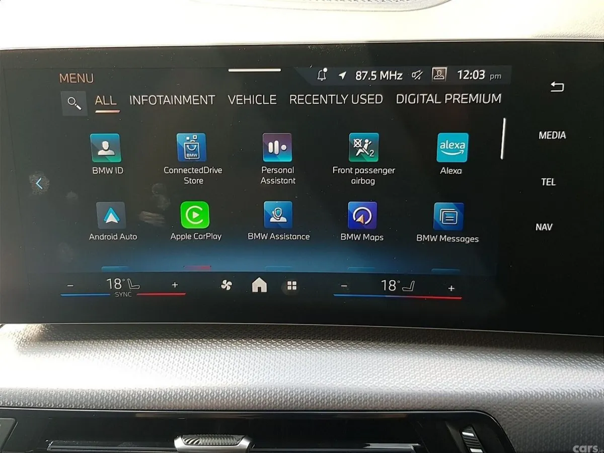 BMW iX2 SUV, Electric, 2026, Blue