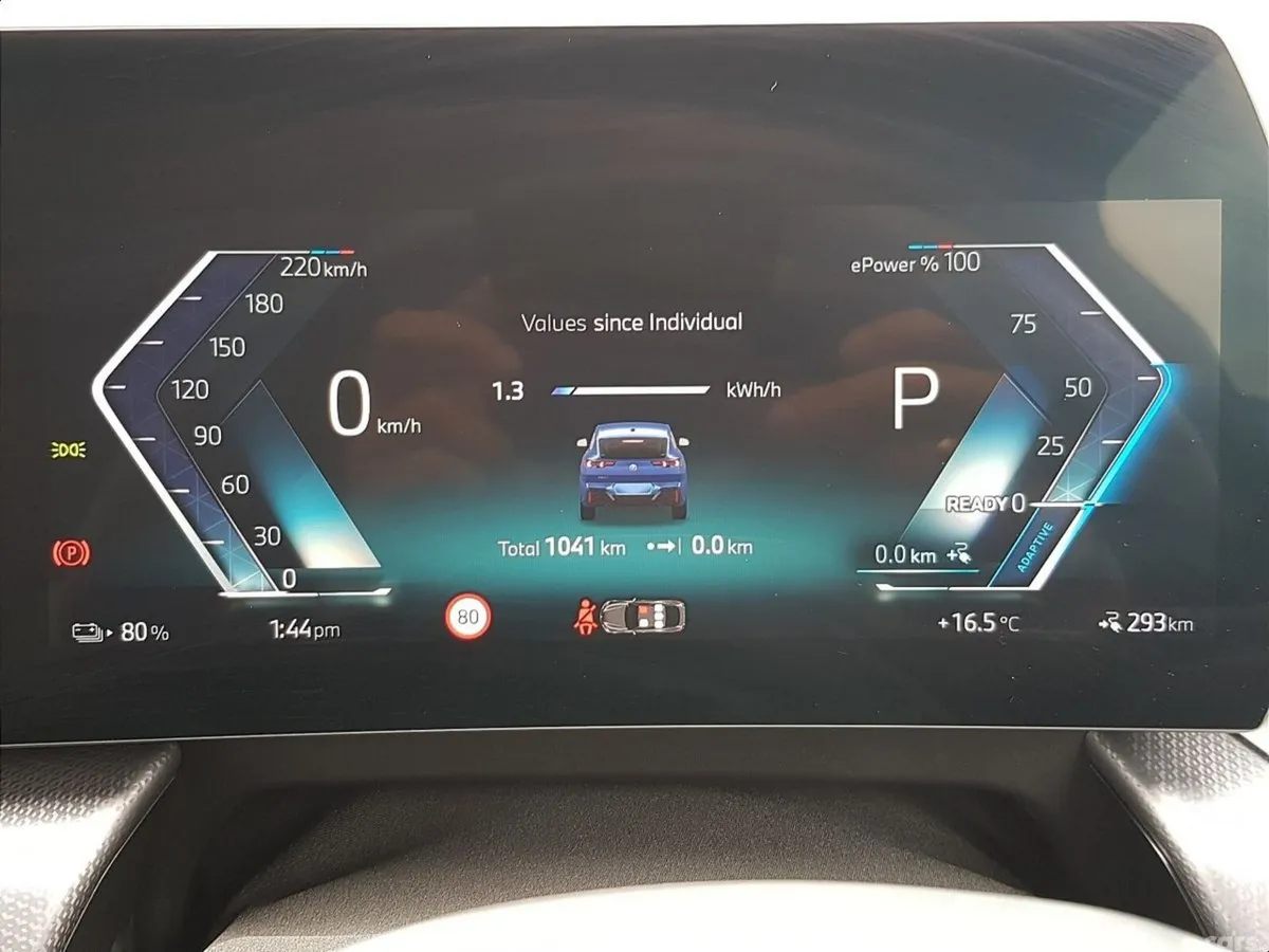 BMW iX2 SUV, Electric, 2026, Blue