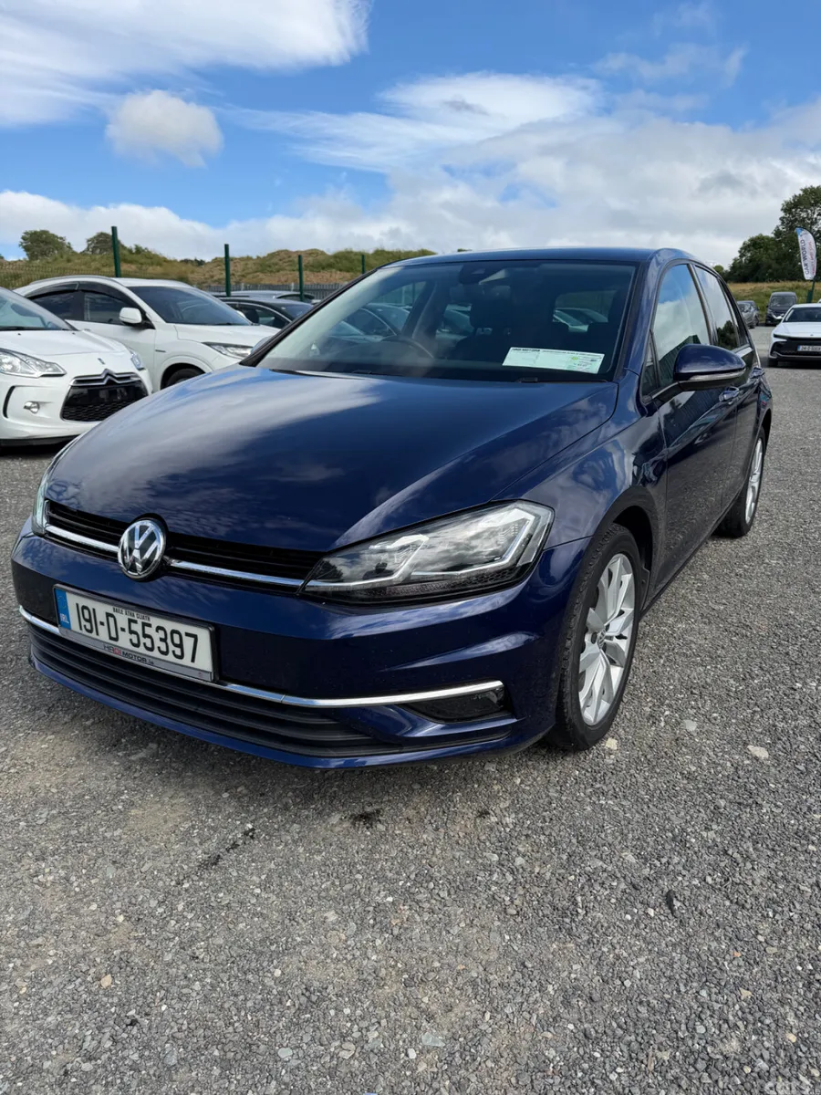 Volkswagen Golf Hatchback, Petrol, 2019, Blue