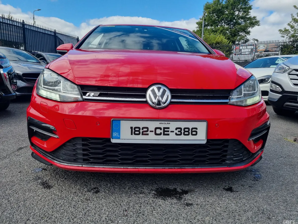 Volkswagen Golf Estate, Diesel, 2018, Red